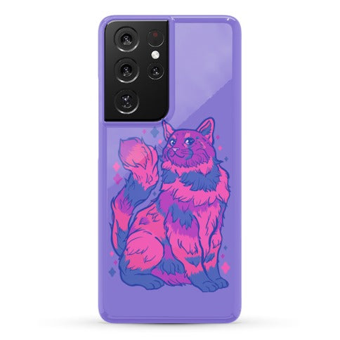 Bisexual Pride Cat Phone Case