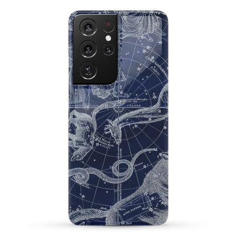 Blue and White Constellations Phone Case