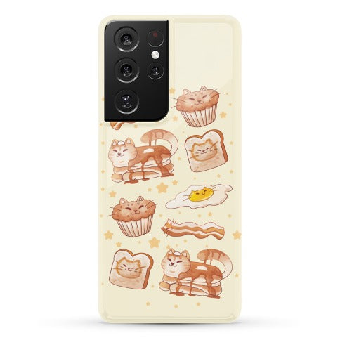 Breakfast Cats Phone Case