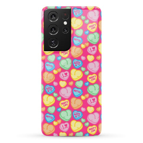 Candy Heart Butts Phone Case