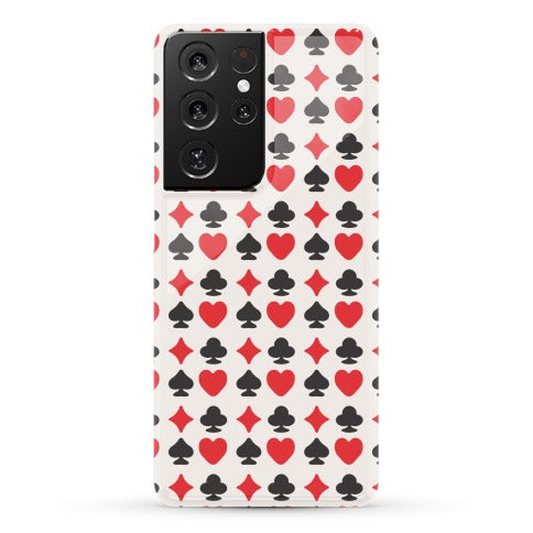 Card Deck Symbols Pattern Phone Case