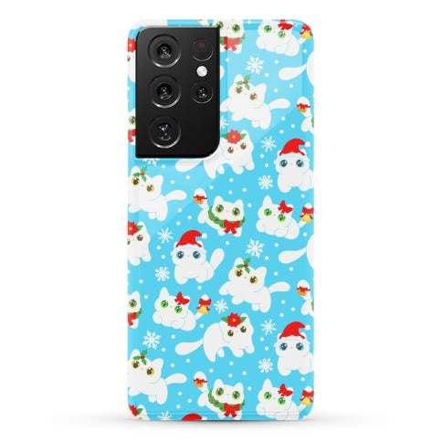 Christmas Cats Pattern Phone Case