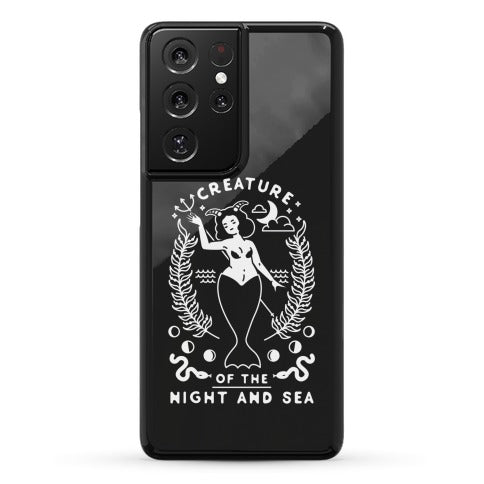 Creature of the Night and Sea Phone Case