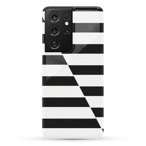 Cut Stripes Pattern Case Phone Case