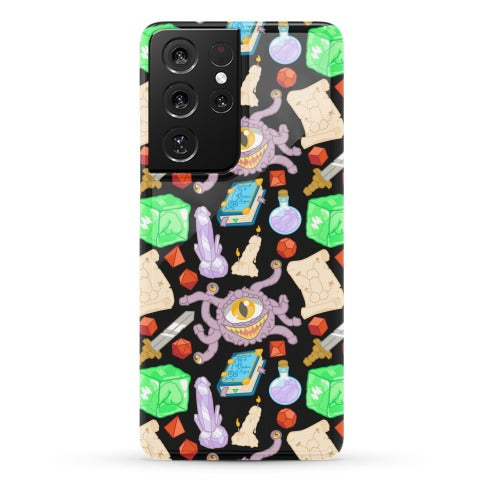 Dungeons and Dragons Hidden Peen Pattern Phone Case