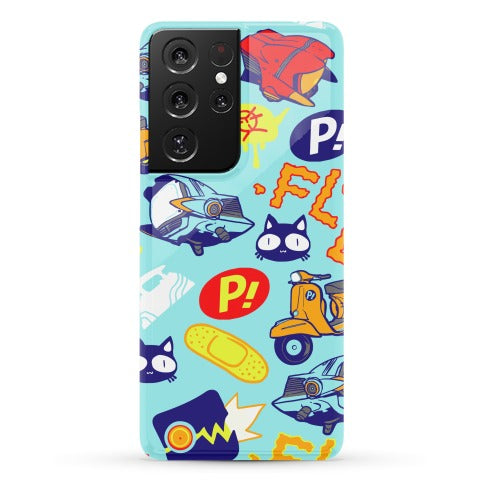 FLCL Anime Pattern Phone Case