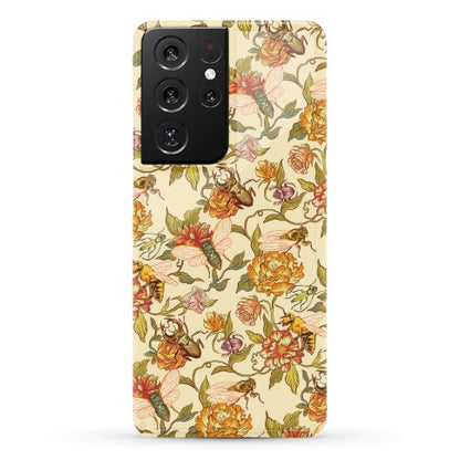 Florals & Hidden Insects Phone Case