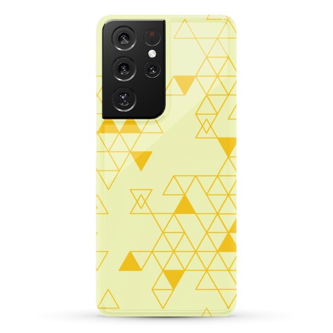 Geometric Triforce Pattern Phone Case