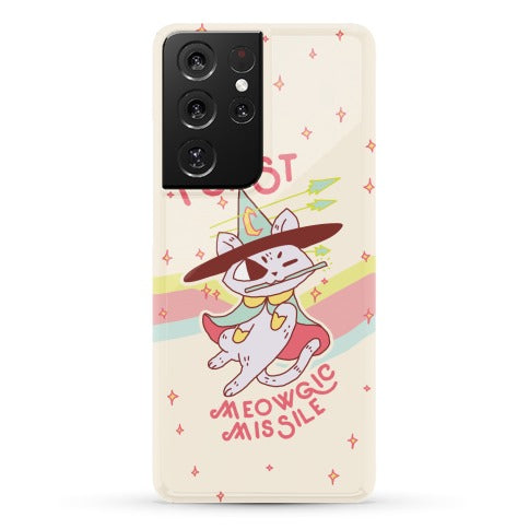 I Cast Meowgic Missile  Phone Case