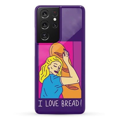 I Love Bread Phone Case