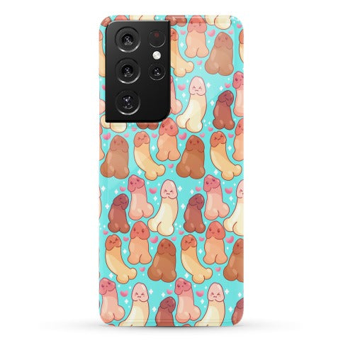 Kawaii Penises Pattern Phone Case