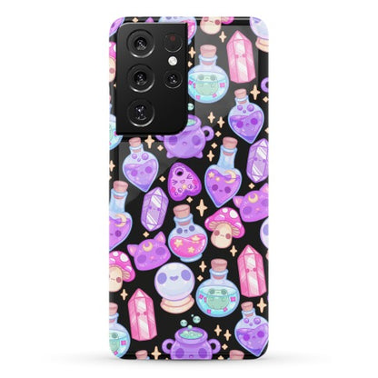 Kawaii Witchy Pattern Phone Case