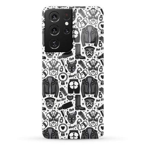 Leather Daddy Pattern Phone Case