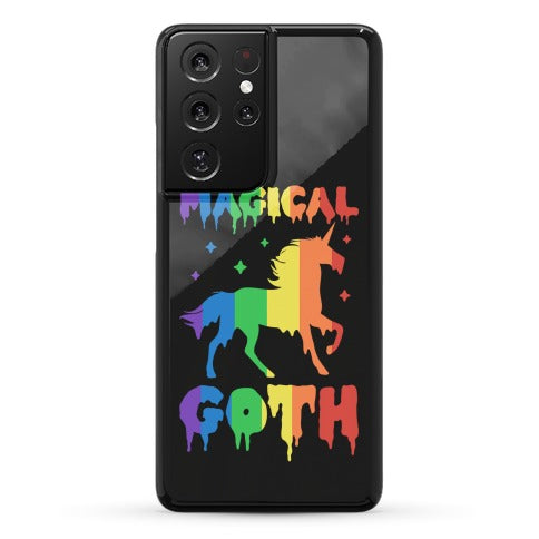 Magical Goth Unicorn Phone Case