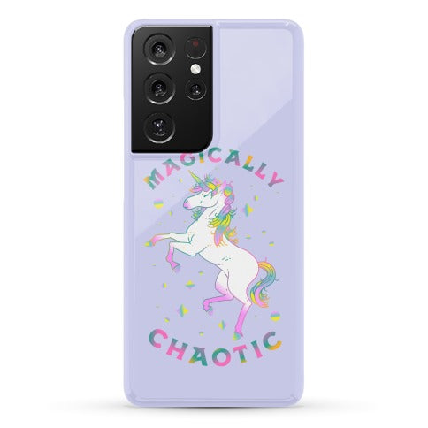 Magically Chaotic Unicorn Phone Case