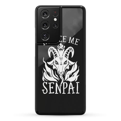Notice Me Senpai! (Baphomet) Phone Case