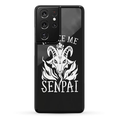 Notice Me Senpai! (Baphomet) Phone Case