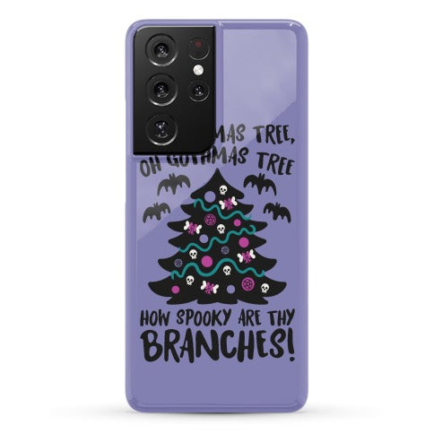 Oh Gothmas Tree Oh Gothmas Tree Parody Phone Case