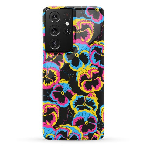 Pan-sy (Pansexual Pansies)  Phone Case