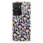 Pastel Rainbow Mushrooms Pattern Phone Case