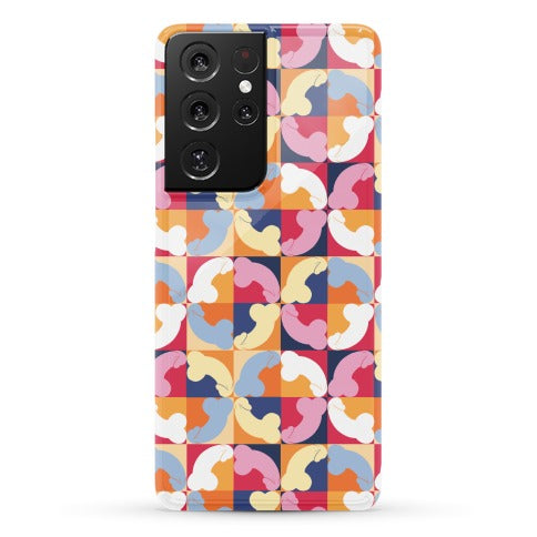 Penis Tile Pattern Phone Case