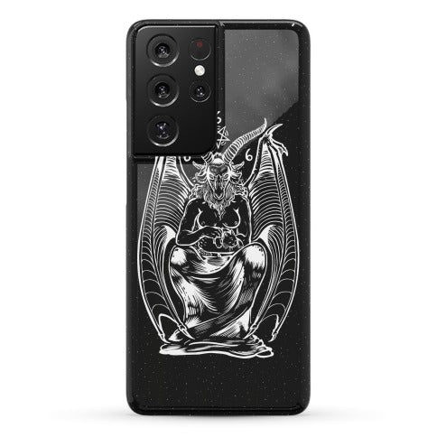 Pet Cats. Hail Satan. Phone Case