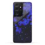 Pixelated Blue Nebula Phone Case