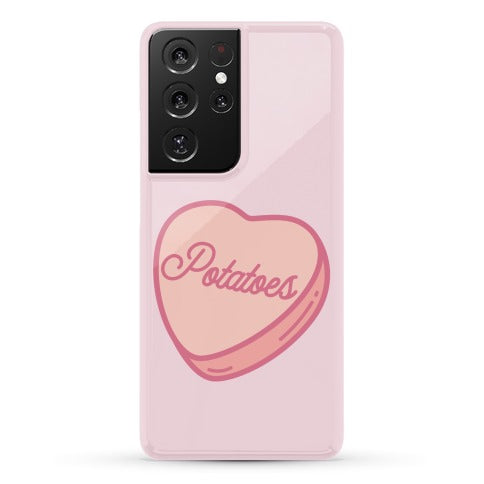 Potatoes Candy Heart Phone Case