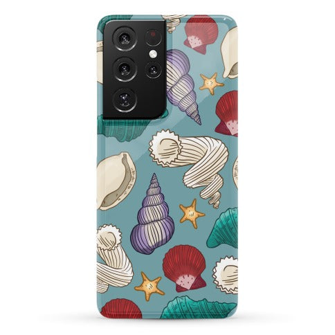 Seashell Pattern Phone Case