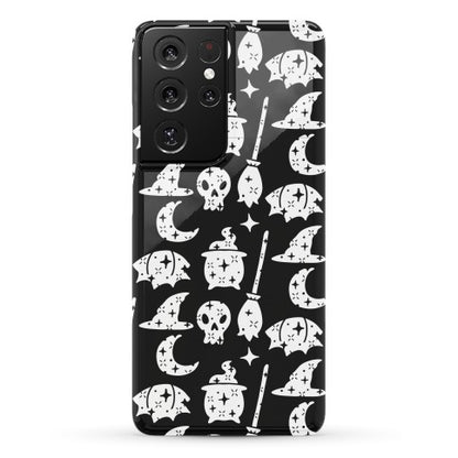 Sparkle Witch Pattern Phone Case