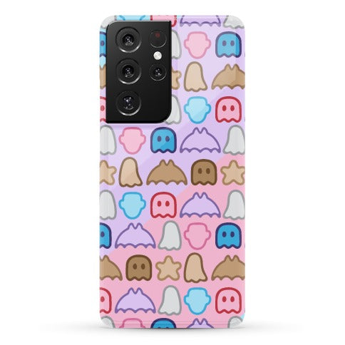 Spoopy Cereal Parody Pattern Phone Case