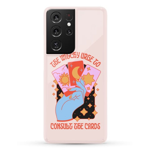 The Witchy Urge To Consult The Cards  Phone Case