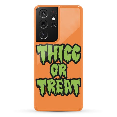 Thicc Or Treat Phone Case