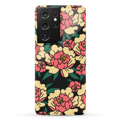 Traditional Tattoo Peony Red Phone Case