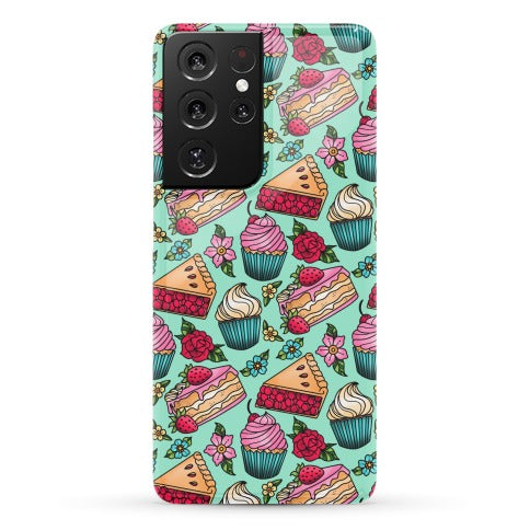 Traditional Tattoo Style Desserts Phone Case