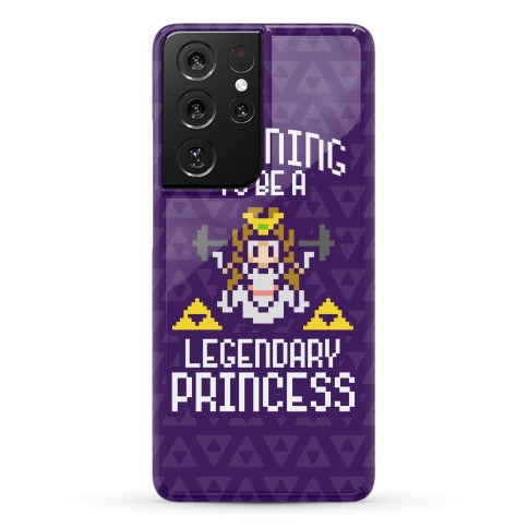 Training To Be A Legendary Princess Phone Case