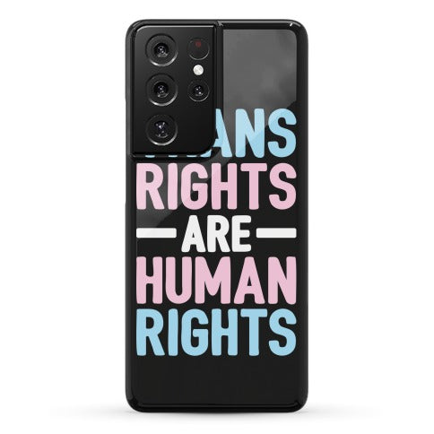 Trans Rights Are Human Rights Phone Case