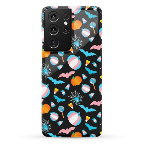 Transgender Pride Halloween Pattern Phone Case