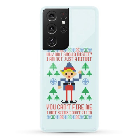 Why am I Such a Misfit I Am Not Just a Nitwit Phone Case