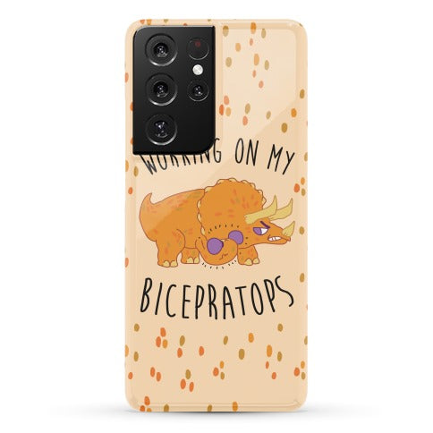 Working on My Bicepratops Phone Case