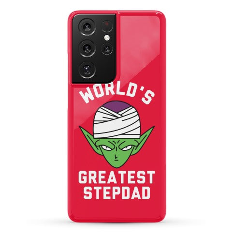 World's Greatest Stepdad Piccolo Parody Phone Case
