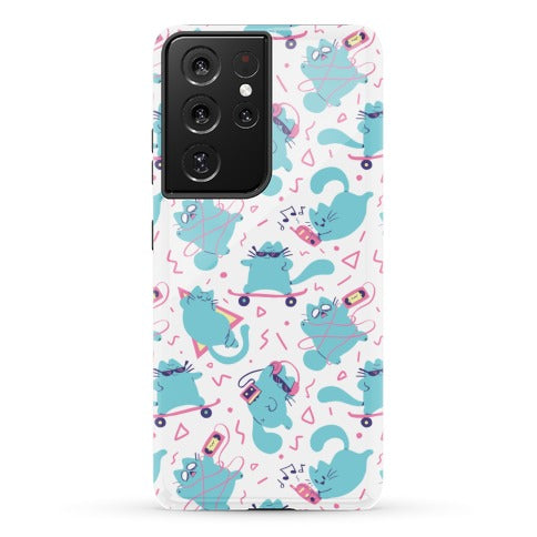 90's Cats Pattern Phone Case