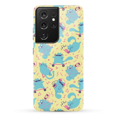 90's Cats Pattern Phone Case