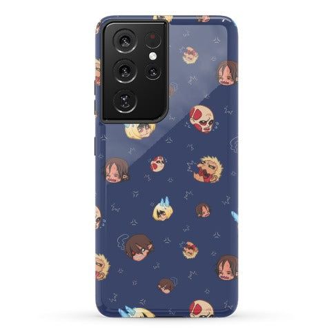 Attack on Titan Heads Phone Case