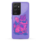 Bisexual Pride Cat Phone Case