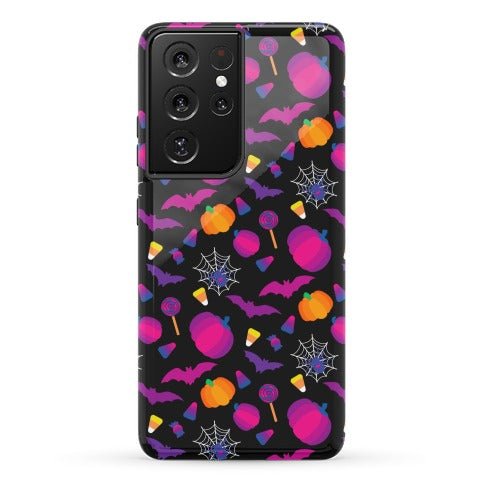 Bisexual Pride Halloween Pattern Phone Case