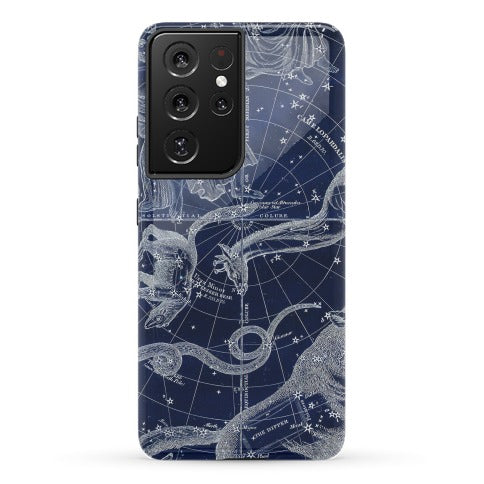 Blue and White Constellations Phone Case