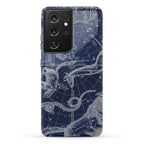 Blue and White Constellations Phone Case