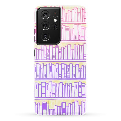 Bookshelf Pattern Phone Case