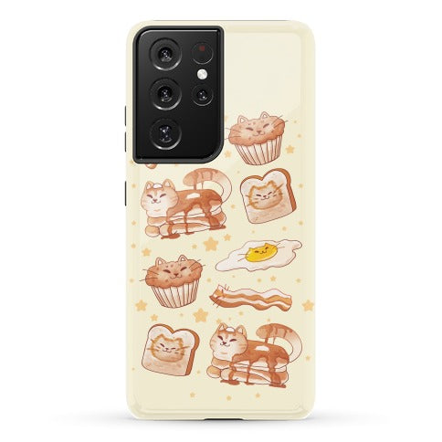 Breakfast Cats Phone Case